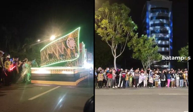 Gemerlap Pawai Takbir: Ribuan Warga Batam Turun ke Jalan