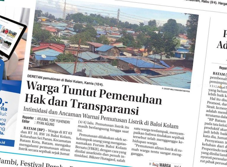 Kasus Pengrusakan Puluhan Rumah di Baloi Kolam, Kapolresta: Pemeriksaan Maraton