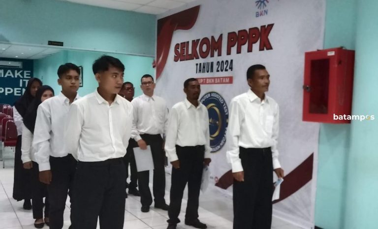 653 Orang Honorer Ikuti Seleksi Kompetensi PPPK Tahap Dua Bintan