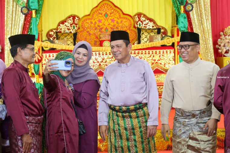 Gubernur Ansar dan Wagub Nyanyang Hadiri Halalbihalal LAM Kepri