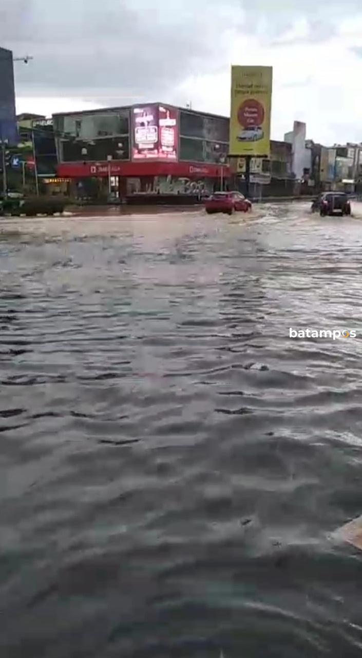 Parit Meluap, Kawasan Jodoh-Nagoya Banjir