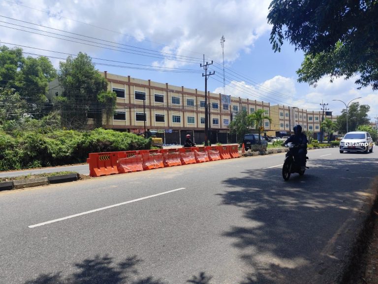 U-Turn Solusi Penutupan Simpang Kota Piring mulai Dibangun