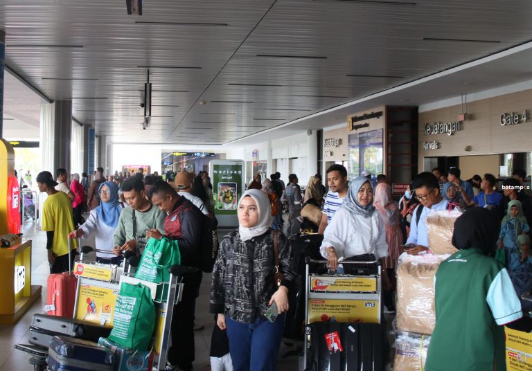 264 Ribu Lebih Penumpang Melintasi Bandara Hang Nadim Selama Mudik Lebaran 2025