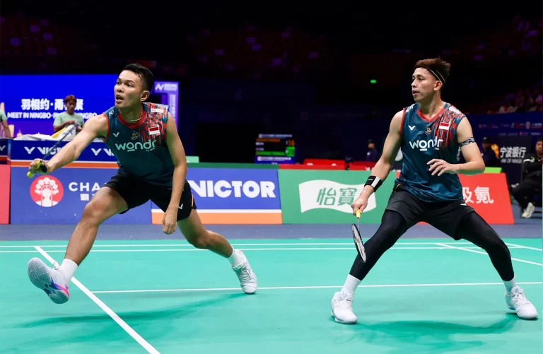 Kalahkan Ganda Tiongkok, Fajar/Rian Lolos ke 16 Besar Badminton Asia Championships 2025