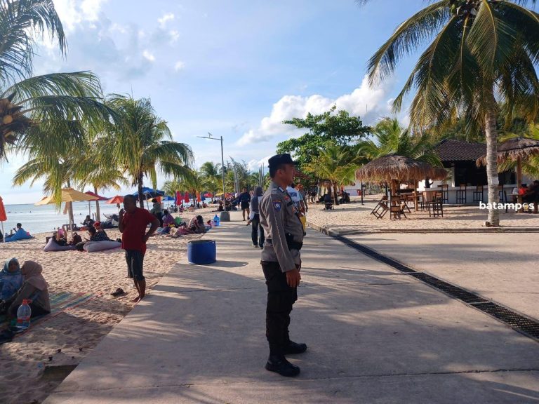 Polsek Galang Intensifkan Pengawasan di Lokasi Wisata Selama Libur Lebaran