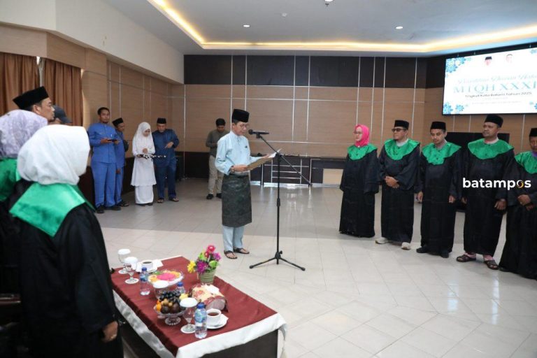 155 Dewan Hakim MTQH XXXIII Batam Dilantik
