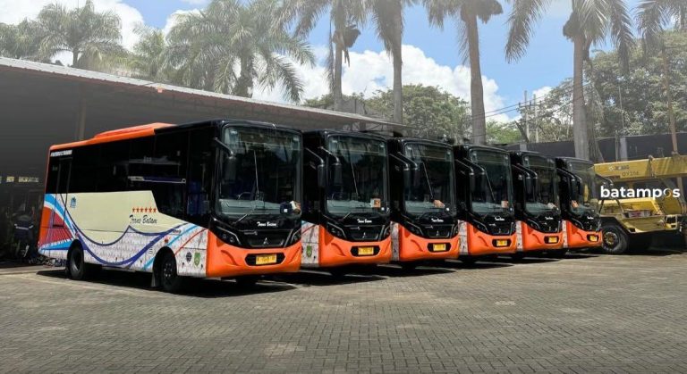 Dishub Batam Tambah 13 Bus Trans Batam, 7 Sudah Tiba
