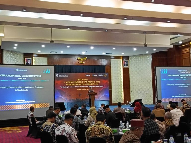BI Kepri Bahas Tantangan dan Peluang Investasi dalam Diseminasi Laporan Perekonomian