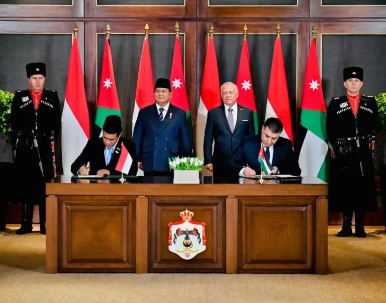 Presiden Prabowo dan Raja Yordania Bertemu, Desak Gencatan Senjata di Gaza