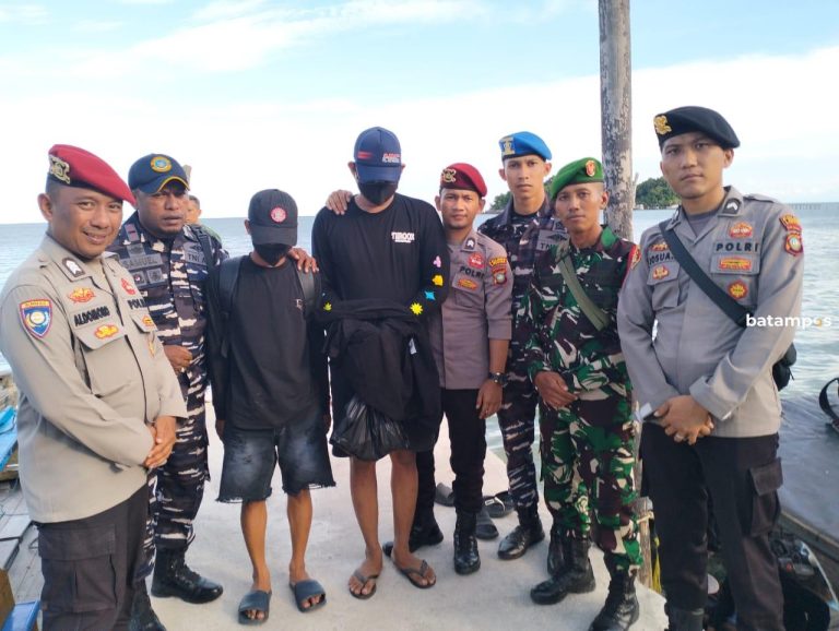 2 Warga Jambi Diamankan Satres Narkoba Polres Lingga Diduga Menggunakan Narkoba Jenis Ekstasi