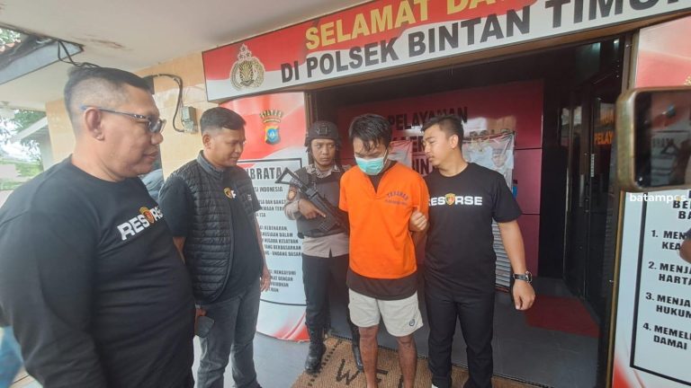 Pria asal Medan Curi Motor di Bintan, Ditangkap Polisi Setelah Kembali dari Kampungnya
