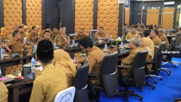 Bupati Bintan: Tak Bisa Ikut Lajunya Kereta, Kepala OPD Bintan akan Dievaluasi