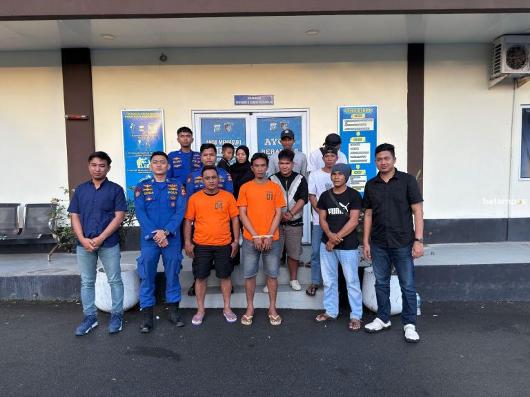 Polairud Baharkam Polri Tangkap Dua Pelaku Pengirim PMI Ilegal di Perairan Tembesi