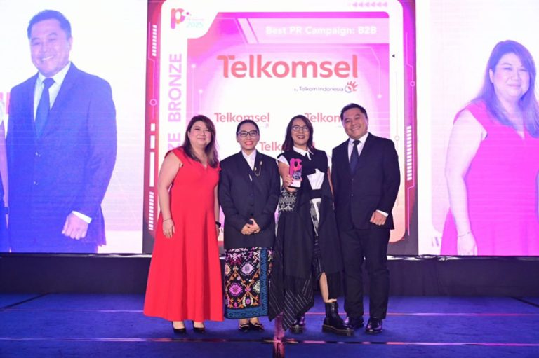 Kampanye #PastiAdaSolusi Telkomsel Enterprise Raih Penghargaan Internasional di PR Awards 2025