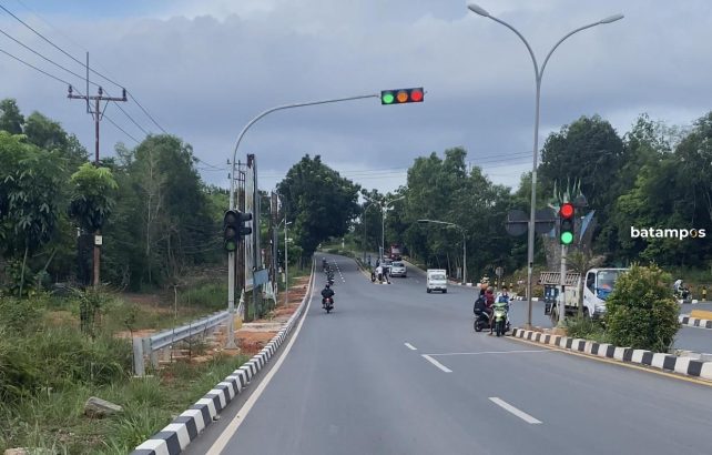 Lampu Lalu Lintas Mati di Sejumlah Titik Jalan di Tanjungpinang