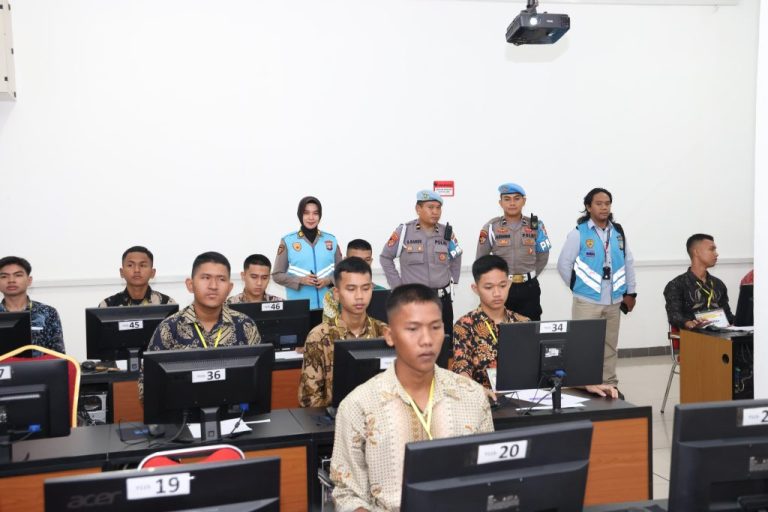 Seleksi Bintara Polri Polda Kepri Gunakan Sistem CAT Agae Lebih Transparan