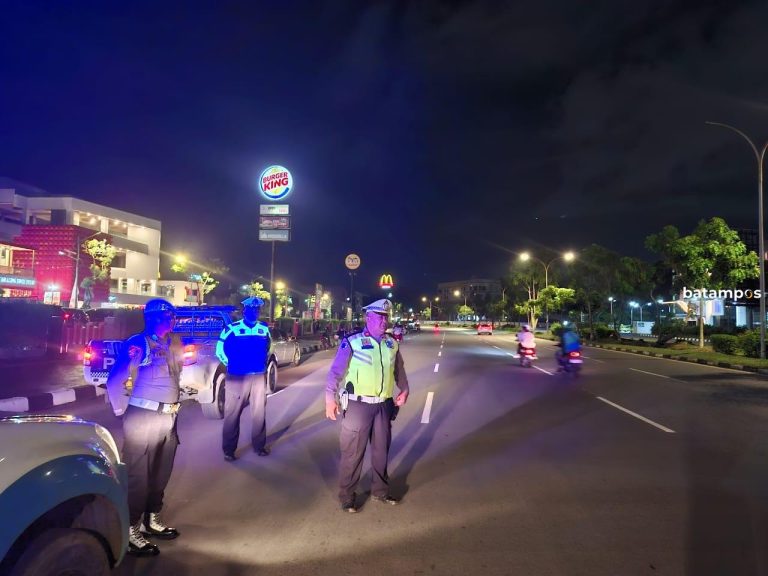 Antisipasi Premanisme dan Geng Motor, Polisi Tingkatkan Patroli Malam di Batam