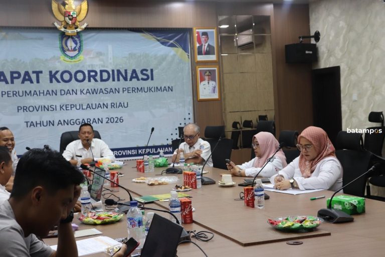 Rancang Program Strategis 2026 Bersama Kabupaten/Kota, Perkim Kepri Gelar Rapat Koordinasi
