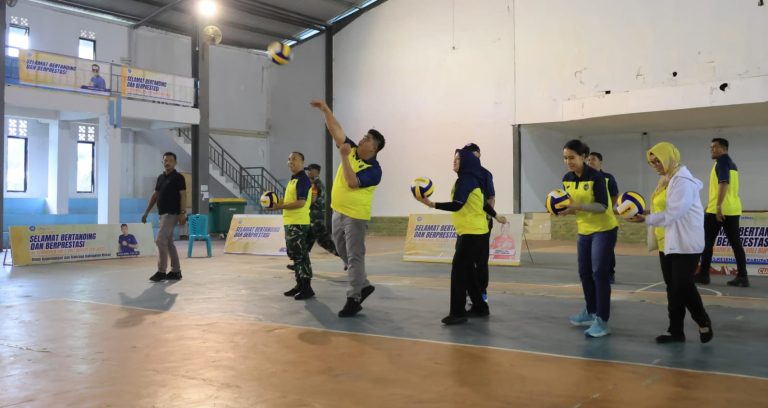 Turnamen Bola Voli Bupati Cup Diikuti 15 Tim Putra dan 6 Tim Putri, Diharap Lahirkan Atlet Berbakat