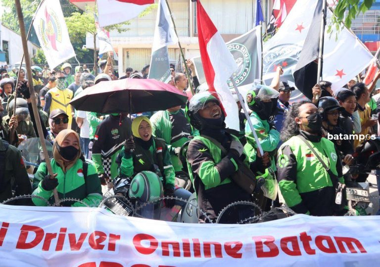 Protes Potongan Aplikasi, Ribuan Ojek Online di Batam Siap Offbid Massal 20 Mei