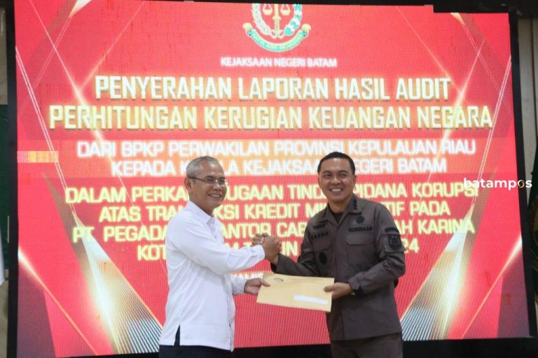 Kredit Mikro Fiktif di Pegadaian Syariah Batam, Negara Rugi Rp3,9 Miliar