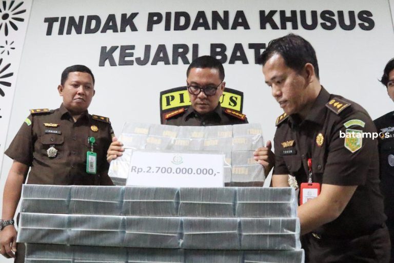 Titipan Rp 7 Miliar Kasus Korupsi PNBP Masuk Kejari Batam, Tersangka Diduga Libatkan Oknum KSOP dan BP Batam