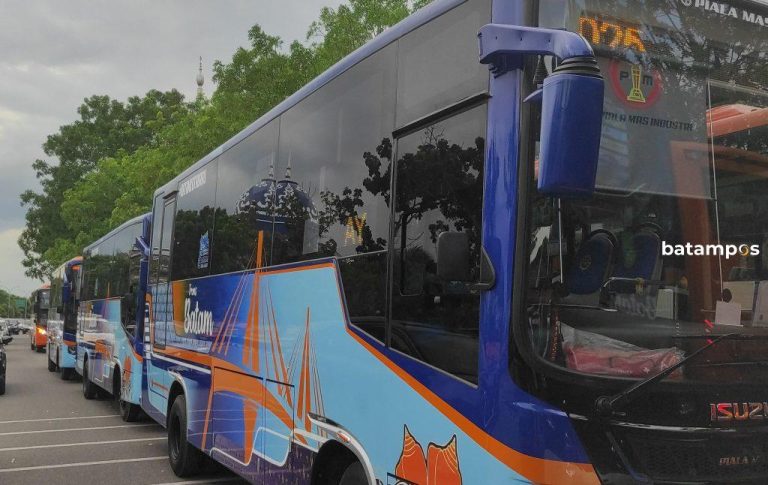 Baru Diresmikan, AC Bus Trans Batam Sudah Bocor