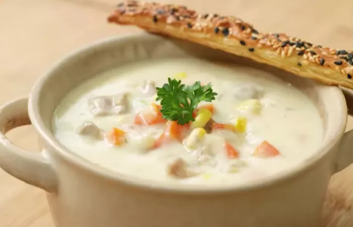 Sarat Nutrisi, Creamy Chicken Soup Cocok untuk Menu Harian, Ini Resepnya