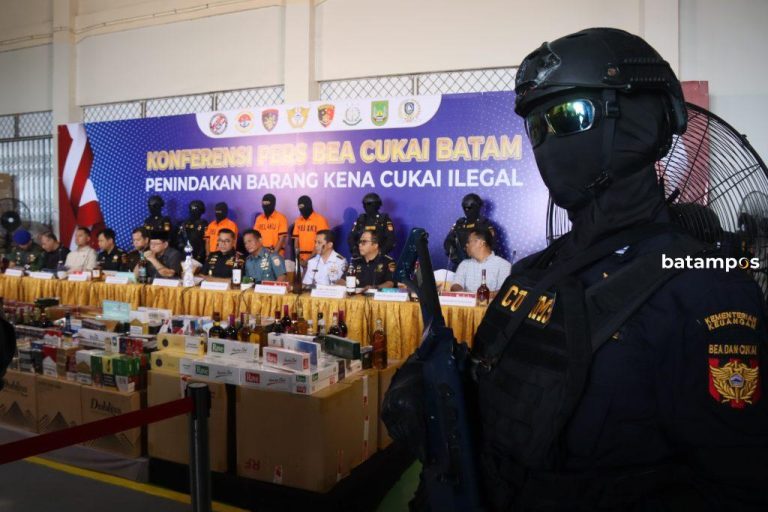 Penindakan Bea Cukai Batam Awal Tahun 2025, 167 Penindakan, Barang Senilai Rp 37,5 Miliar