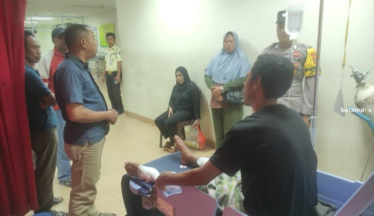 Digigit Buaya, Mahyudin Jalani Operasi di RSUD RAT Tanjungpinang