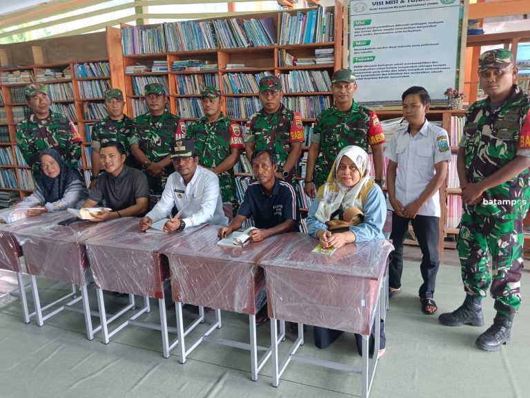 Kodim 0318/Natuna Serahkan Bantuan Sarana Pendidikan ke Yayasan Peduli, Wujud Kepedulian Prajurit Terhadap Anak-Anak di Perbatasan