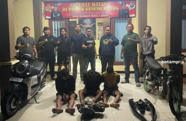 Mau Punya Motor, Tiga Remaja Tanjungpinang Mencuri Motor di Bintan
