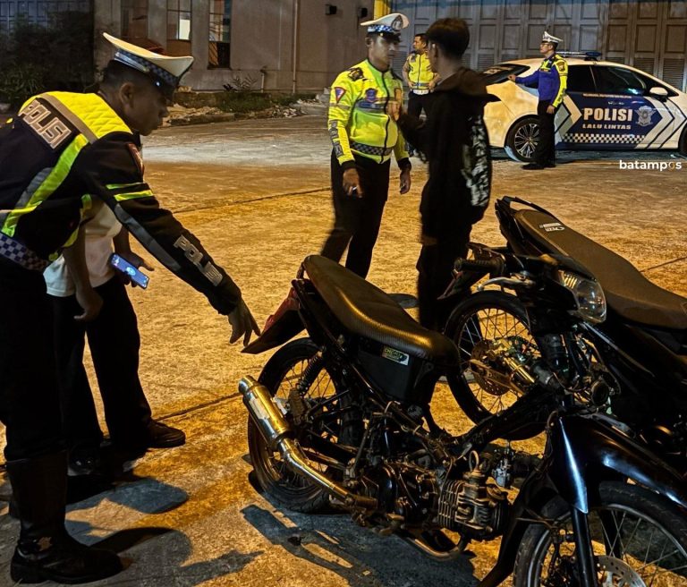 Pengguna Knalpot Brong di Batam Tak Kunjung Habis, Polisi Minta Kesadaran Pengendara