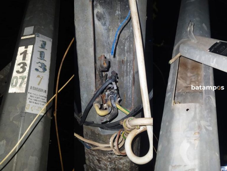 Pak Polisi, Maling Kabel Lampu Jalan masih Gentayangan