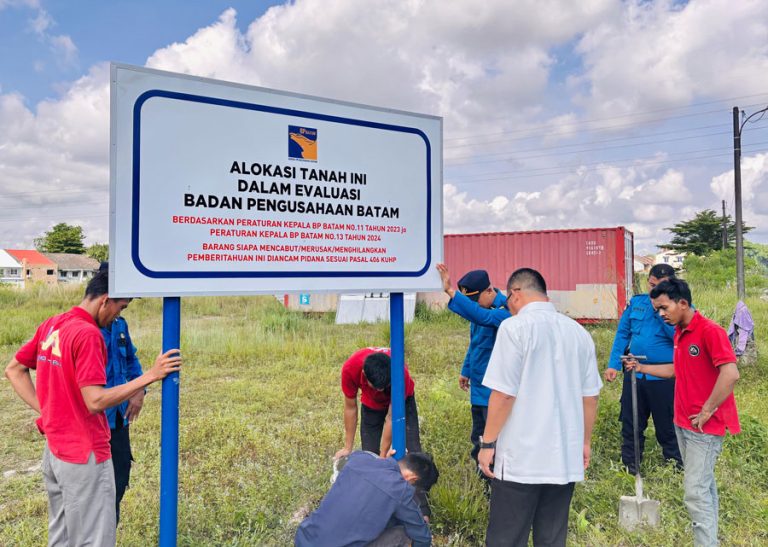 BP Batam Evaluasi 6 Lokasi Lahan Tidak Produktif