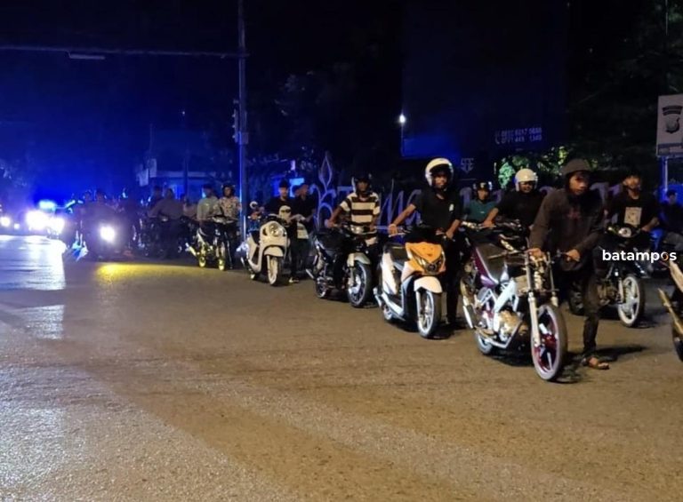 Razia Balap Liar di Dini Hari, Polisi Jaring 46 Motor