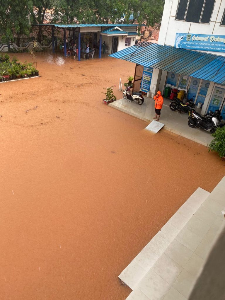 Kantor Camat Nongsa Kerap Banjir, Usulkan Revitalisasi
