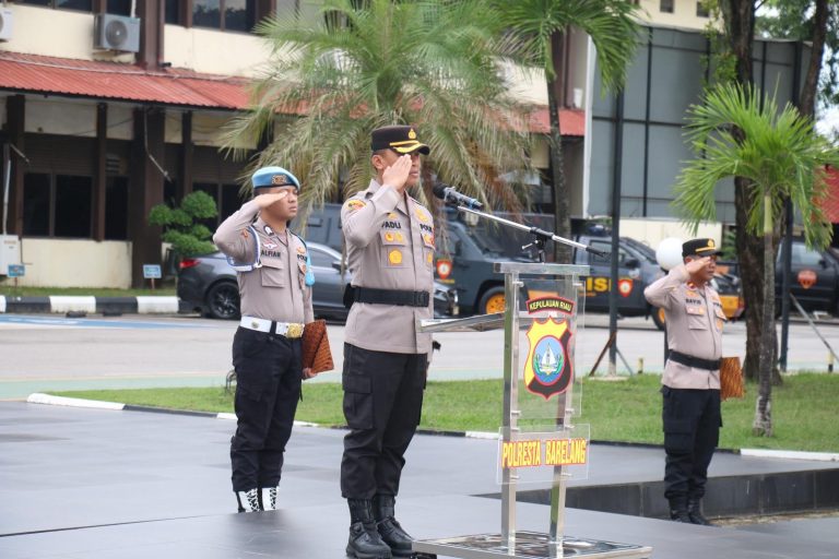 Harkitnas di Polresta Barelang, Wakapolresta: Tumbuhkan Rasa Cinta Tanah Air
