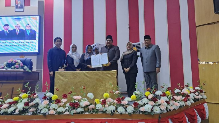 DPRD Bintan Setujui Ranperda Pertanggungjawaban APBD 2024
