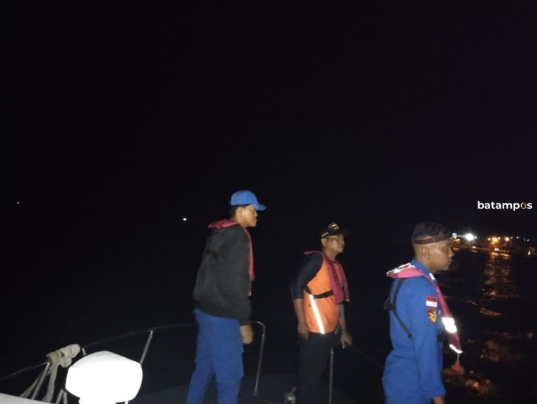 Dihantam Ombak, Kapal Pembawa Kayu tenggelam