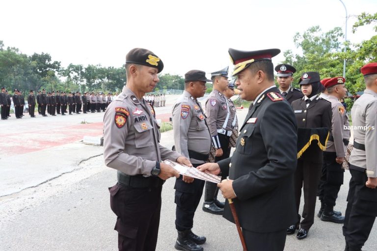 45 Personel Terima Penghargaan, Kapolresta: Penghargaan Jadikan Motivasi