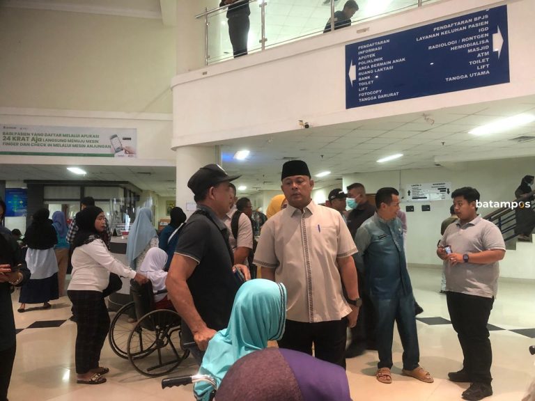 Ketua DPRD Kepri Sisir RSUD RAT, Tekankan Pelayanan Prima
