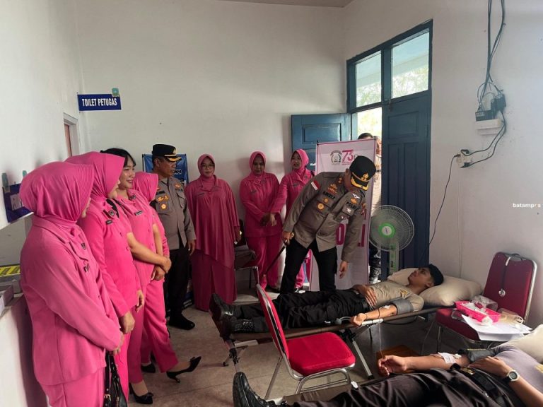 58 Kantong Darah Berhasil Dikumpulkan Polres Anambas