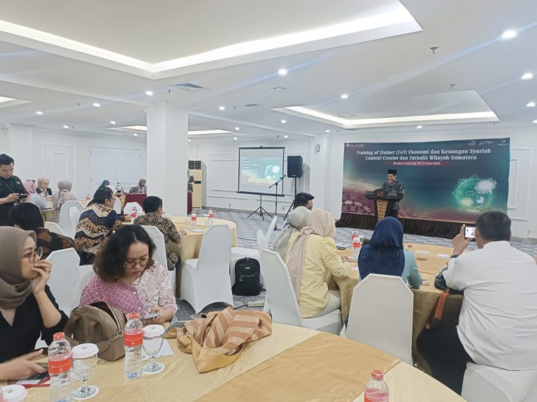 Bank Indonesia Bekali Jurnalis dan Content Creator Literasi Ekonomi Syariah 