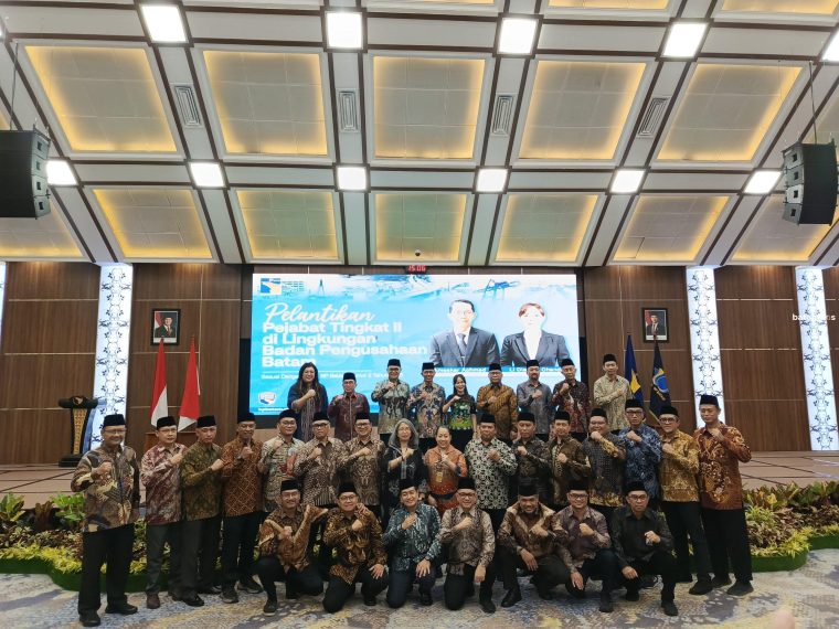 Amsakar Rombak Total Jajaran Direktur di BP Batam, Lantik 23 Direktur Baru BP Batam