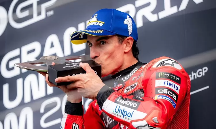 Membongkar Sisi Lain Pembalap Ducati Lenovo Marc Marquez