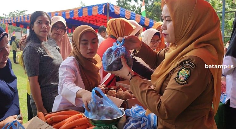 Harga Terjangkau, Bazar Murah Singkep Barat Diserbu Warga, Ringankan Beban Jelang Iduladha