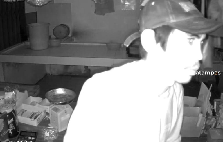 Toko Sayur di Tanjungpinang Dua Kali Dibobol Maling, Uang Tunai hingga Barang Dagangan Raib