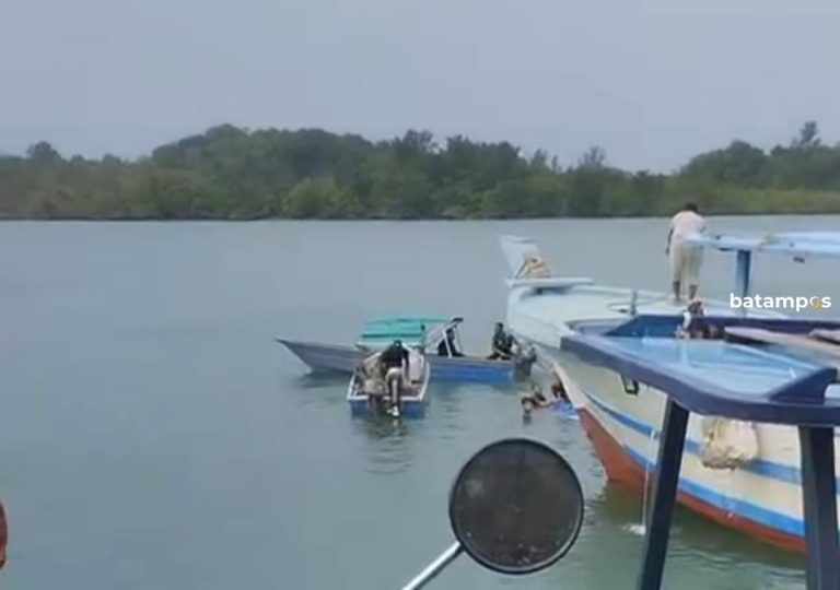 Kapal Pompong Tenggelam di Bintan, Penumpang Semua Selamat
