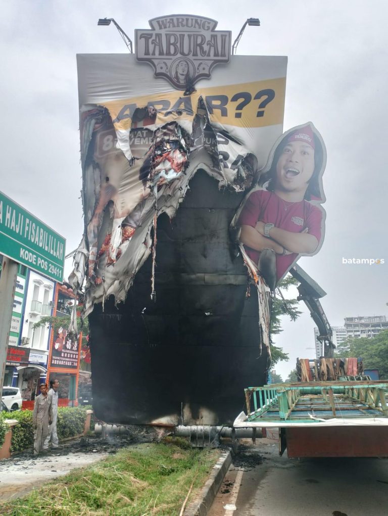 Sudah 864 Reklame Ditertibkan, Penataan Wajah Batam Terus Digencarkan